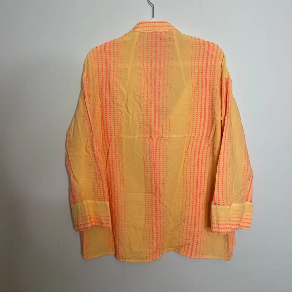 AUGUST Greek resort brand ZAKAR Shirt NWT